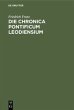 Die Chronica pontificum Leodiensium - Bild 1