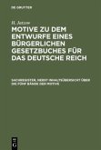 Sachregister, nebst Inhaltsübersicht über die fünf Bände der Motive