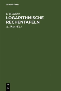 Cover Logarithmische Rechentafeln