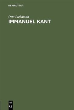 Immanuel Kant - Liebmann, Otto