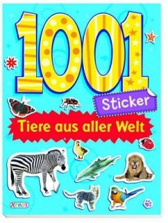 Cover 1001 Sticker. Tiere aus aller Welt