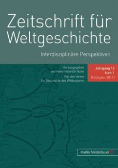 Cover Zeitschrift für Weltgeschichte (ZWG)