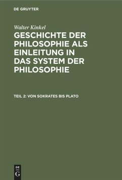 Von Sokrates bis Plato - Kinkel, Walter