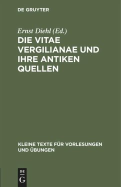 Die Vitae Vergilianae und ihre antiken Quellen