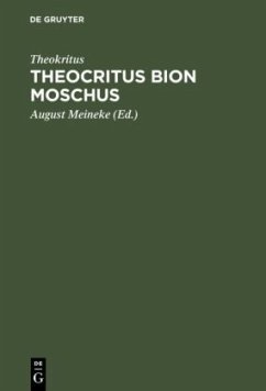 Theocritus Bion Moschus - Theokritus