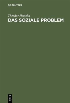 Das soziale Problem - Hertzka, Theodor