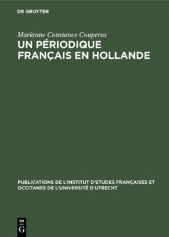Un périodique français en Hollande - Couperus, Marianne Constance