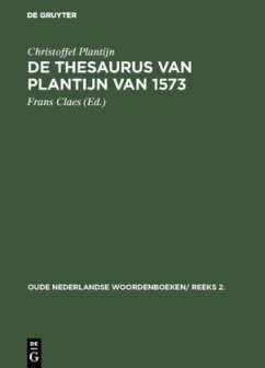 Cover De thesaurus van Plantijn van 1573