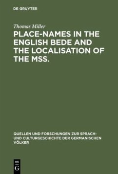 Place-names in the English Bede and the localisation of the mss. - Miller, Thomas