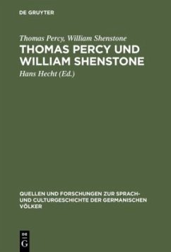 Thomas Percy und William Shenstone - Percy, Thomas;Shenstone, William