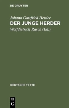 Der junge Herder - Herder, Johann Gottfried