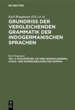 Cover Zahlwörter, die drei Nominalgenera, Kasus- und Numerusbildung der Nomina