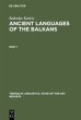 Ancient Languages of the Balkans - Bild 1