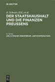 Finanz-Ministerium. Justizverwaltung