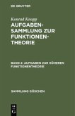 Aufgaben zur höheren Funktionentheorie