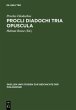 Procli Diadochi Tria opuscula - Bild 1