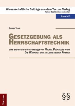 Gesetzgebung als Herrschaftstechnik - Tassi, Smaro