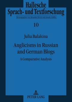 Anglicisms in Russian and German Blogs - Balakina, Julia