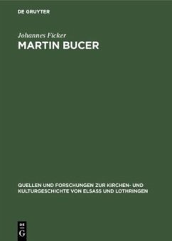 Martin Bucer - Ficker, Johannes