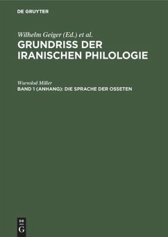 Cover Die Sprache der Osseten