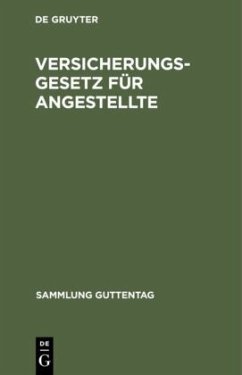 Versicherungsgesetz für Angestellte