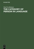 The Category of Person in Language