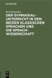 Der Gymnasialunterricht in den beiden... - Bild 1