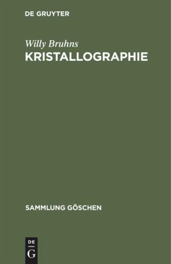 Kristallographie - Bruhns, Willy