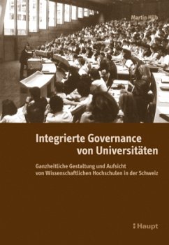 Cover Integrierte Governance von Universitäten
