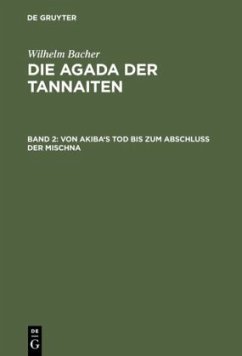 Cover Von Akiba's Tod bis zum Abschluß der Mischna