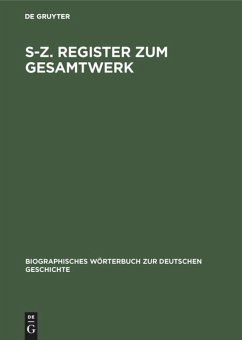 S¿Z. Register zum Gesamtwerk