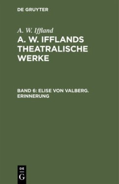 Cover Elise von Valberg. Erinnerung
