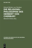 Die Religionsphilosophie des Herbert von Cherbury