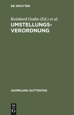 Umstellungsverordnung