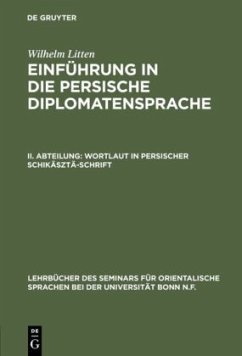 Wortlaut in persischer Schikäsztä-Schrift - Litten, Wilhelm