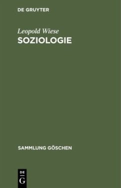 Soziologie - Wiese, Leopold