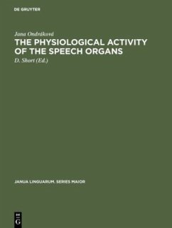 The physiological activity of the speech organs - Ondráková, Jana
