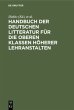 Handbuch der deutschen Litteratur für... - Bild 1