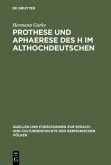 Prothese und Aphaerese des H im Althochdeutschen