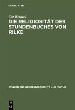 Die Religiosität des Stundenbuches von Rilke - Wernick, Eva