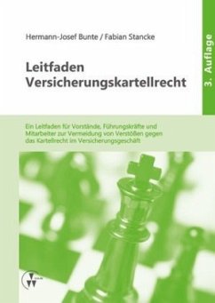 Leitfaden Versicherungskartellrecht - Stancke, Fabian;Bunte, Hermann-Josef