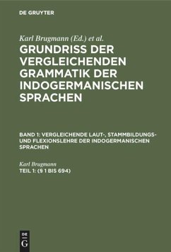 (§ 1 bis 694) - Brugmann, Karl