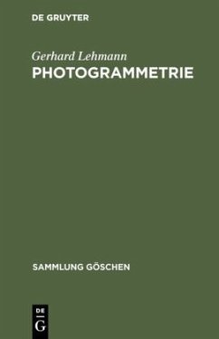 Photogrammetrie - Lehmann, Gerhard