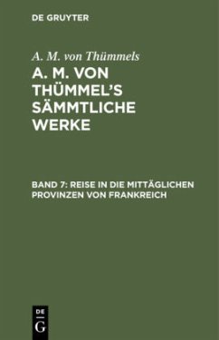 Cover Reise in die mittäglichen Provinzen von Frankreich