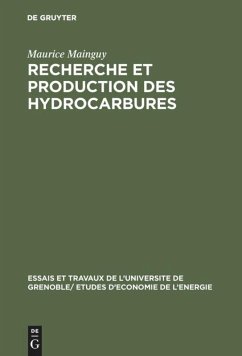 Recherche et production des hydrocarbures - Mainguy, Maurice