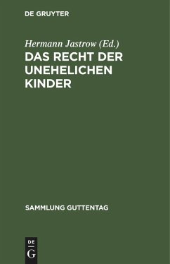 Das Recht der unehelichen Kinder