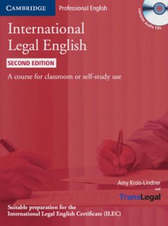 Student's Book w. 3 Audio-CDs / International Legal English