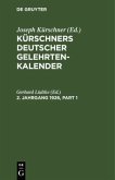 Kürschners Deutscher Gelehrten-Kalender. 2. Jahrgang 1926