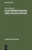 Kostenrechnung und Kalkulation