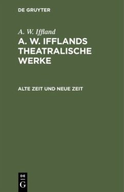 Cover Alte Zeit und neue Zeit